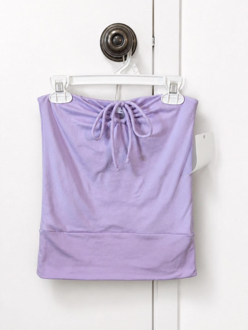 Electric Behavior Lavender Tube Top